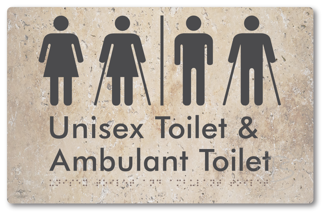 Unisex Toilet & Ambulant Toilet with Air Lock