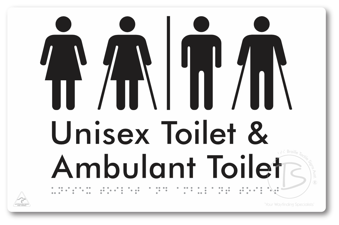 Unisex Toilet & Ambulant Toilet with Air Lock