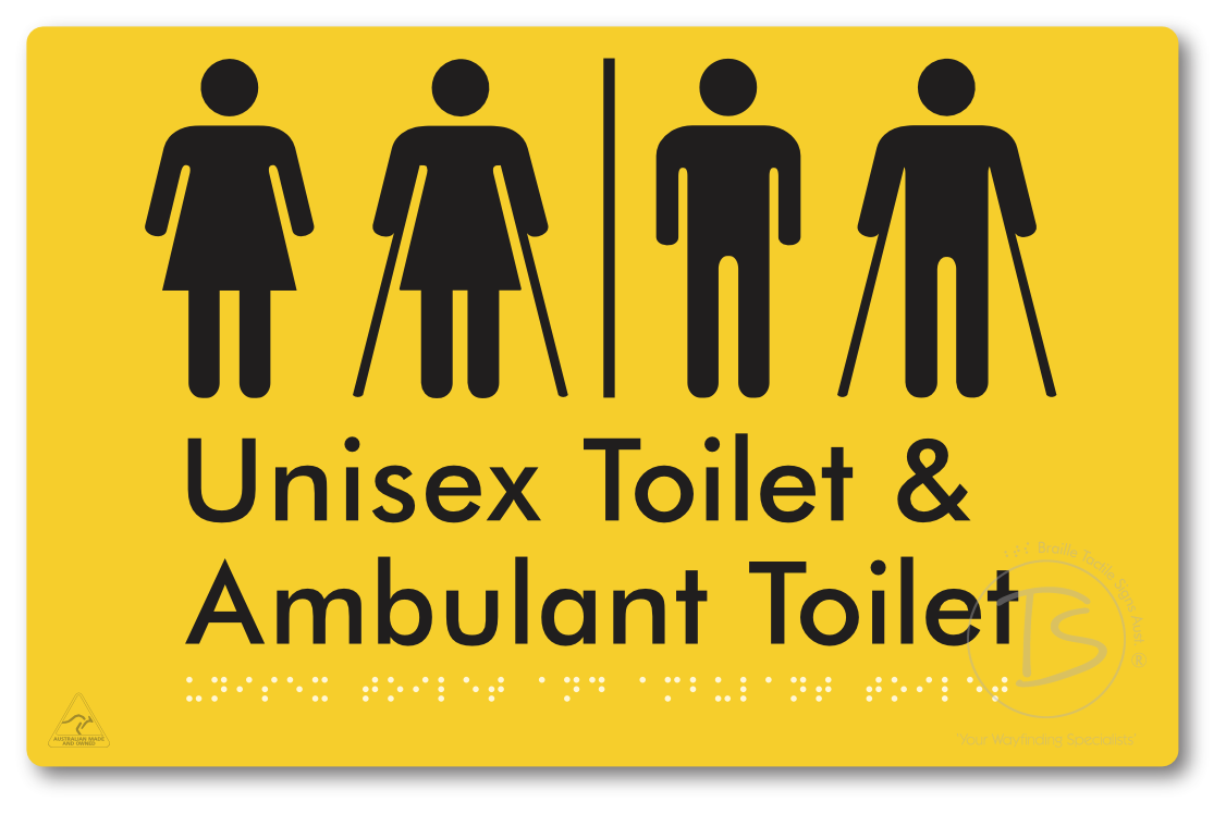 Unisex Toilet & Ambulant Toilet with Air Lock