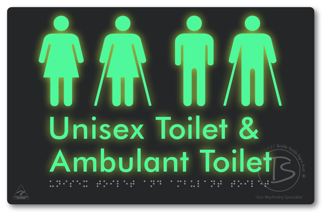 Unisex Toilet & Ambulant Toilet