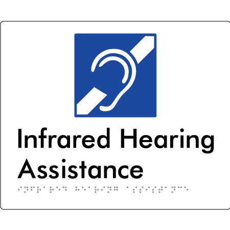 Infrared Hearing Assistance - Braille Tactile Signs Aust.