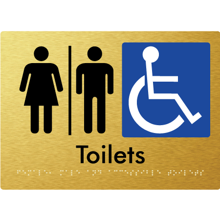 Female, Male & Accessible Toilets With Air Lock