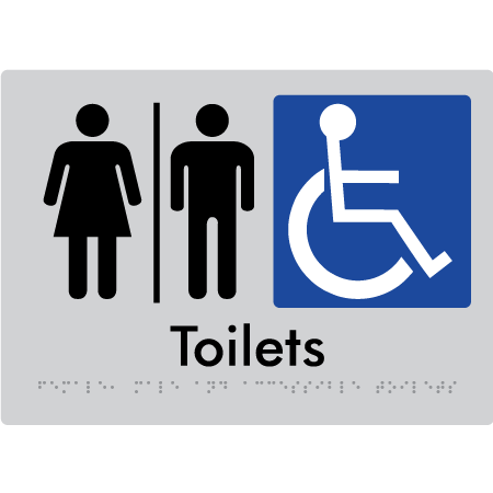 Female, Male & Accessible Toilets With Air Lock