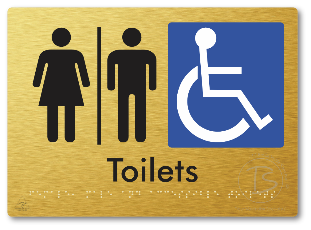 Female, Male & Accessible Toilets with Air Lock