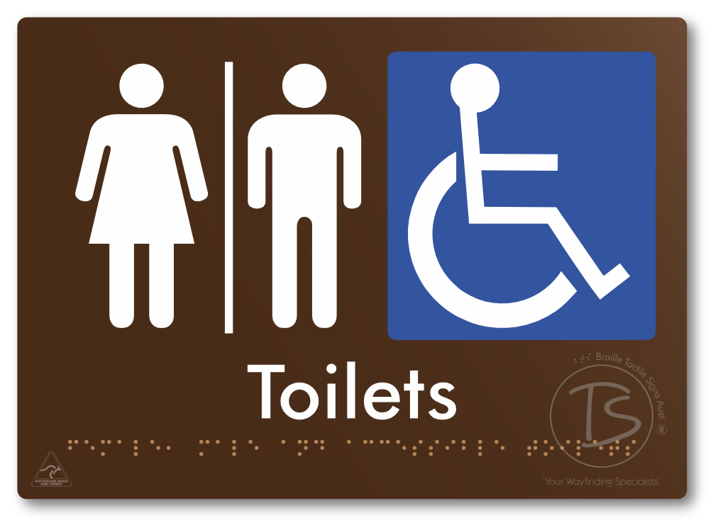 Female, Male & Accessible Toilets with Air Lock