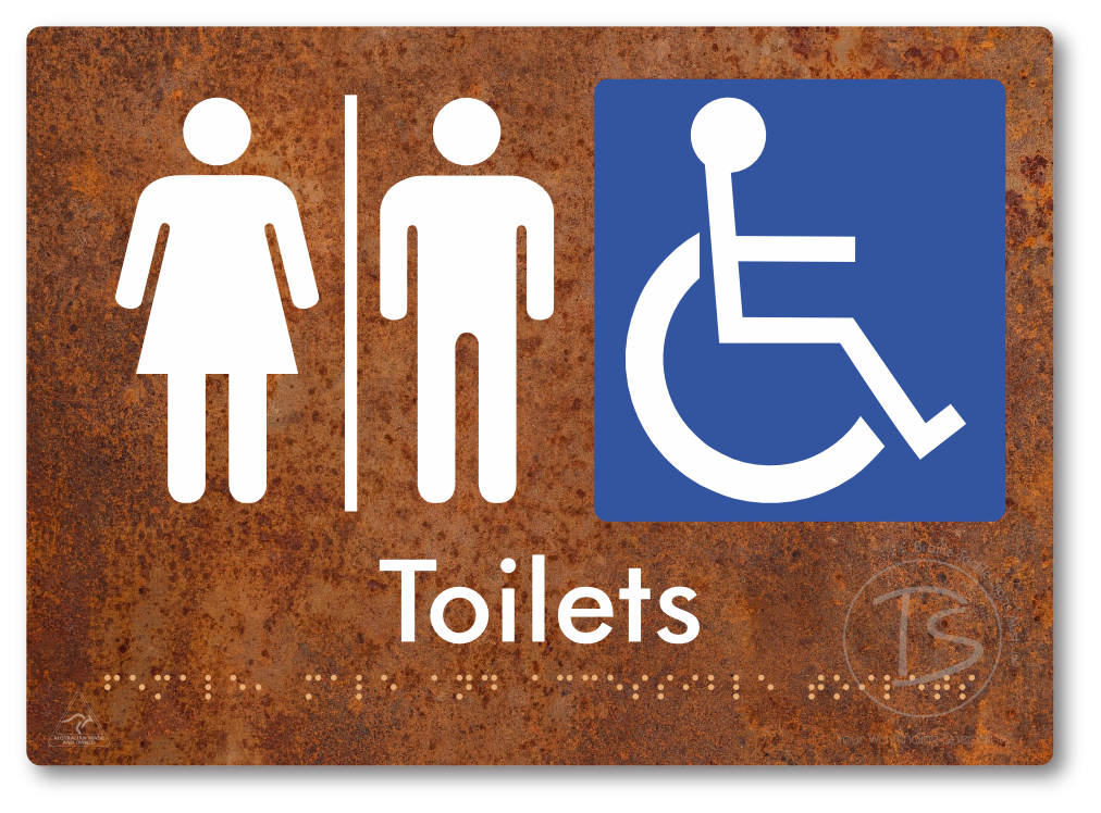 Female, Male & Accessible Toilets with Air Lock