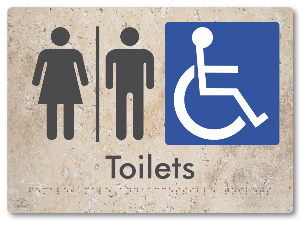 Female, Male & Accessible Toilets with Air Lock