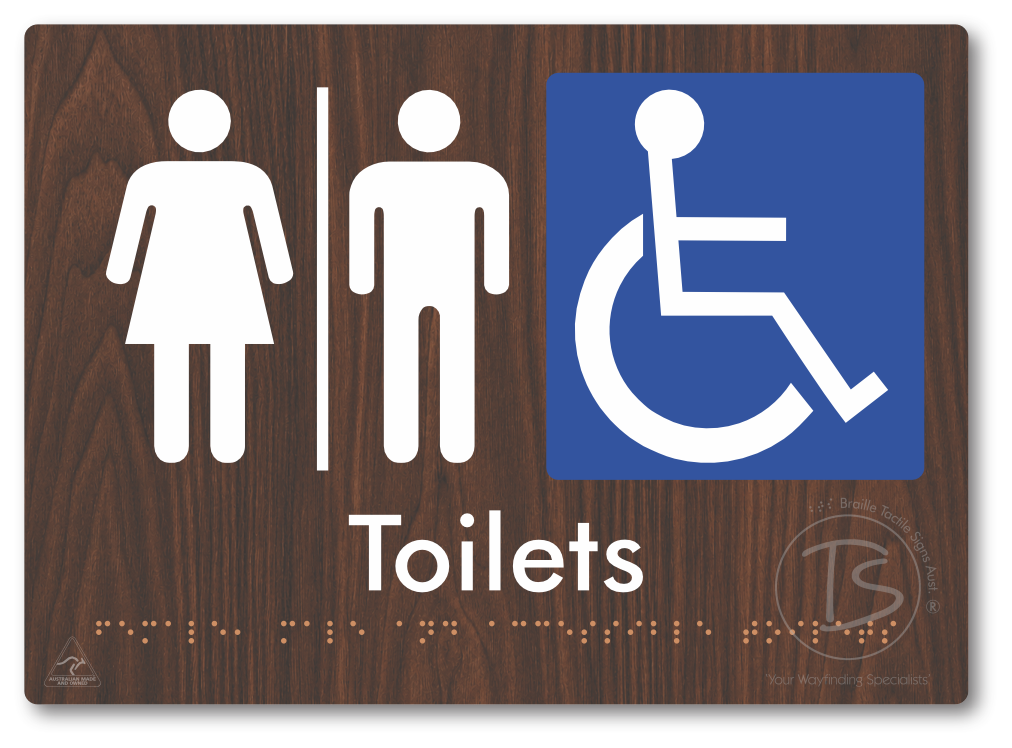 Female, Male & Accessible Toilets with Air Lock