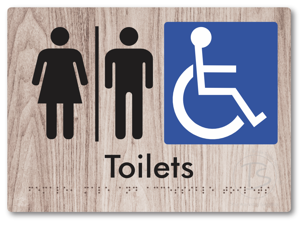 Female, Male & Accessible Toilets with Air Lock