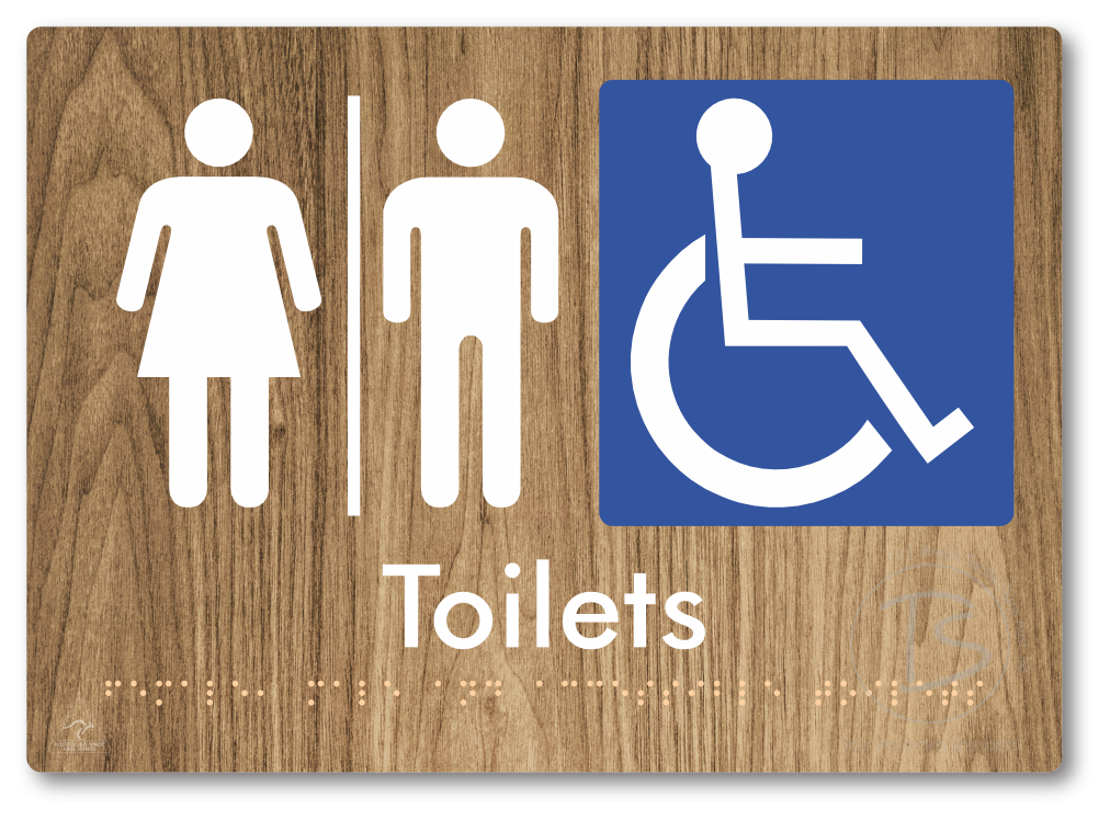 Female, Male & Accessible Toilets with Air Lock