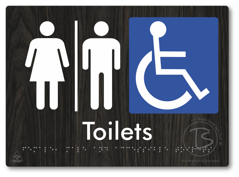Female, Male & Accessible Toilets with Air Lock
