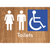 Female, Male & Accessible Toilets