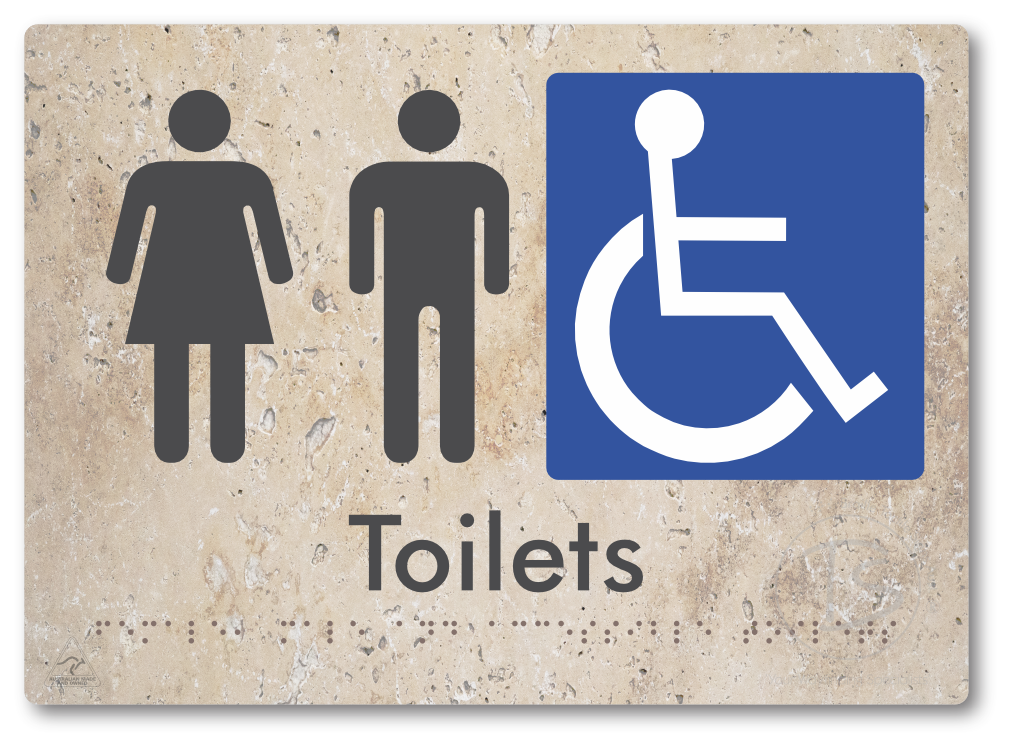 Female, Male & Accessible Toilets
