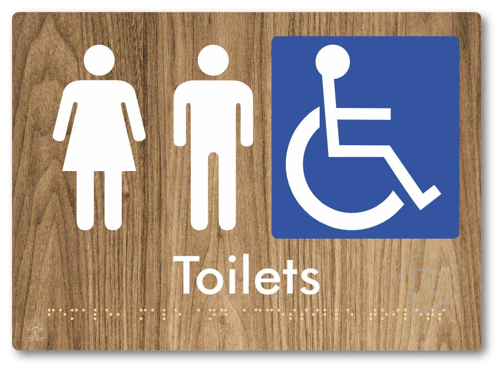 Female, Male & Accessible Toilets