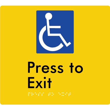 Accessible Press To Exit