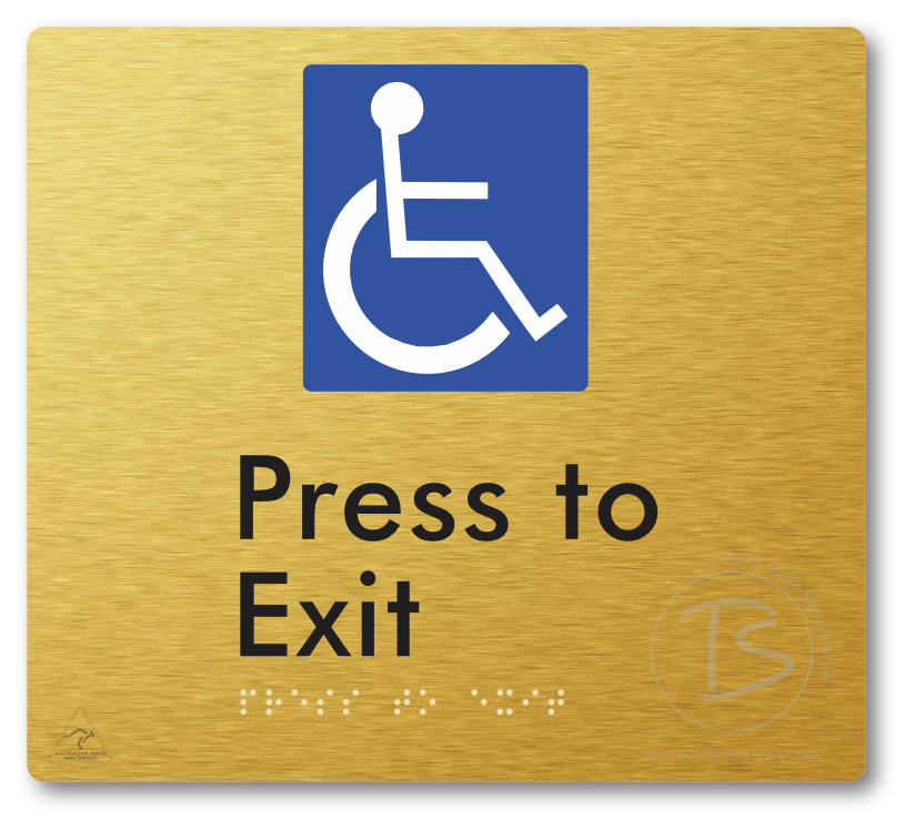 Accessible Press To Exit