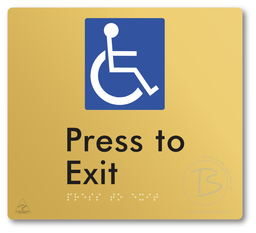 Accessible Press To Exit