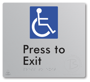 Accessible Press To Exit