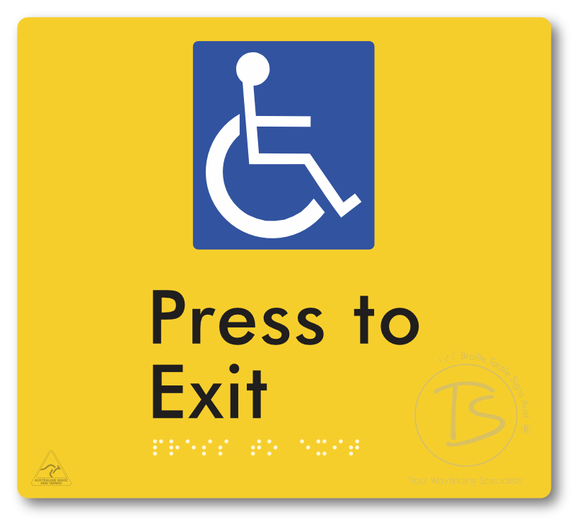 Accessible Press To Exit