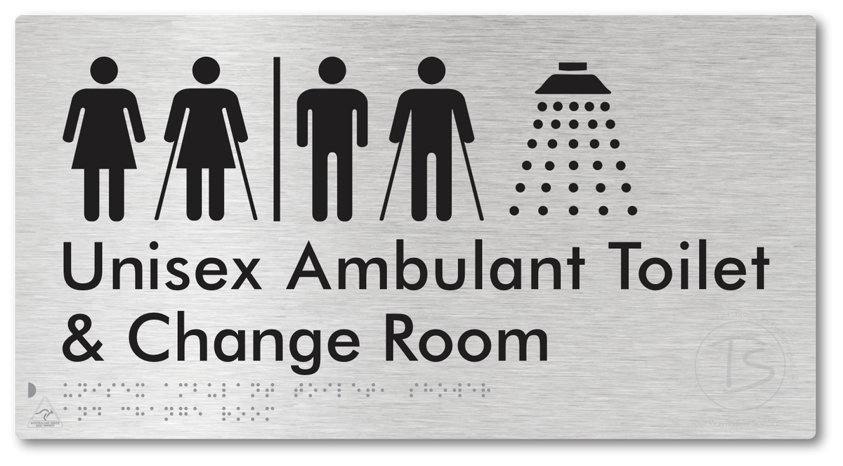 Unisex Ambulant Toilet, Shower & Change Room with Air Lock