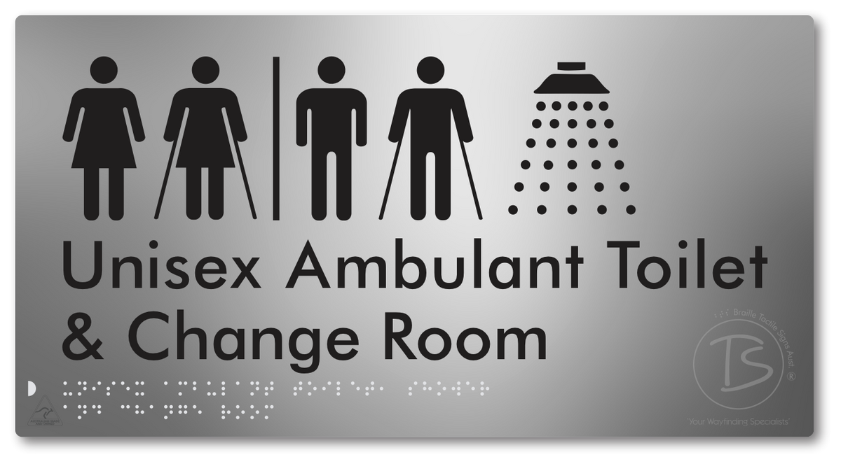 Unisex Ambulant Toilet, Shower & Change Room with Air Lock