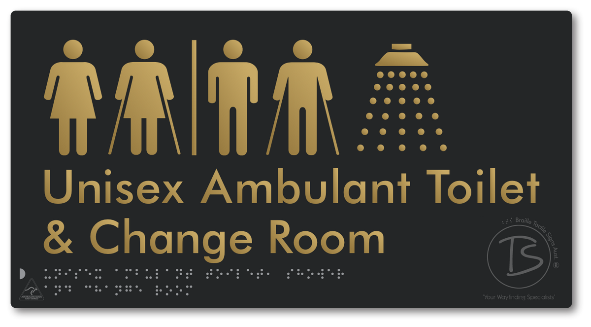 Unisex Ambulant Toilet, Shower & Change Room with Air Lock