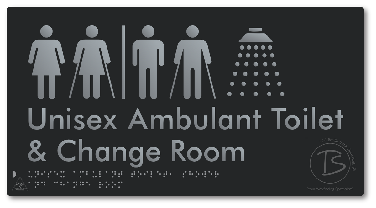 Unisex Ambulant Toilet, Shower & Change Room with Air Lock