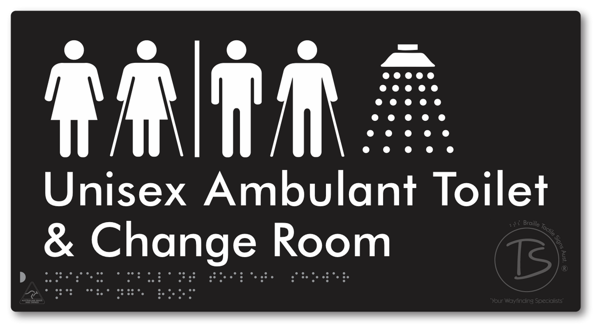 Unisex Ambulant Toilet, Shower & Change Room with Air Lock