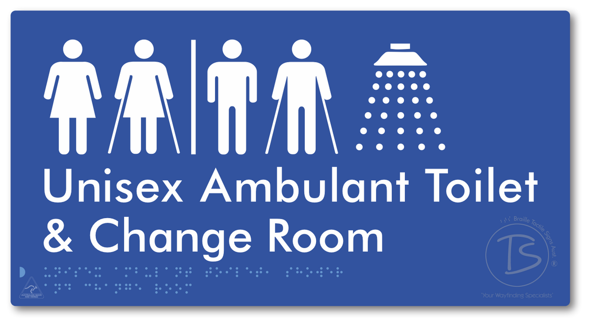 Unisex Ambulant Toilet, Shower & Change Room with Air Lock