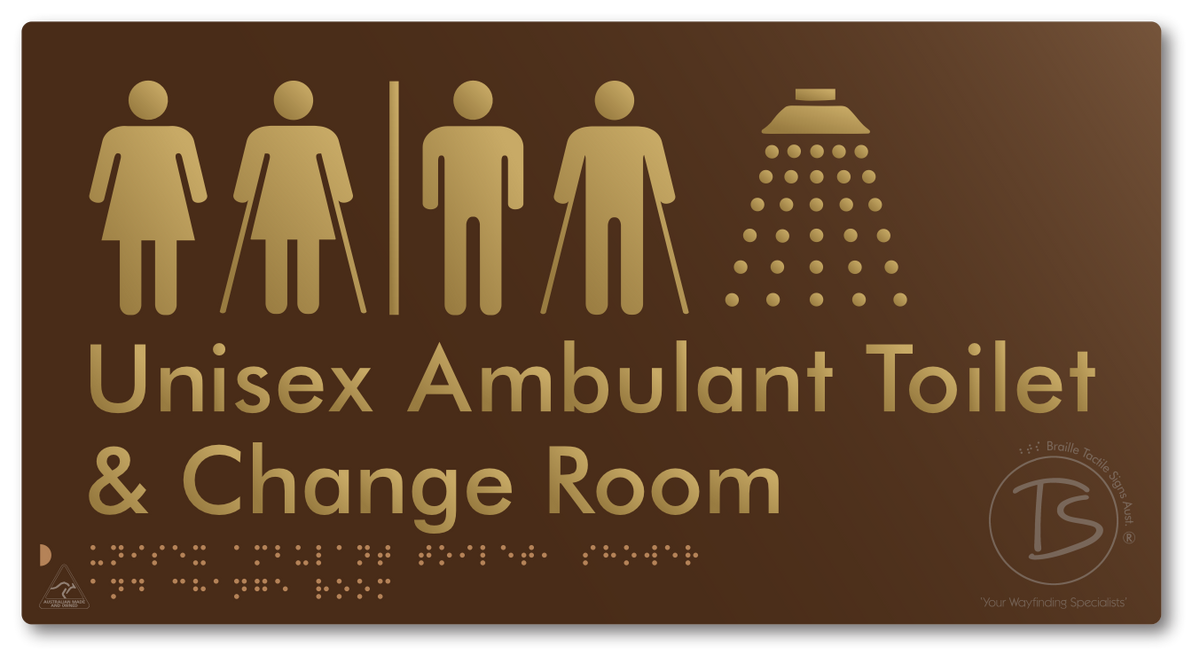 Unisex Ambulant Toilet, Shower & Change Room with Air Lock