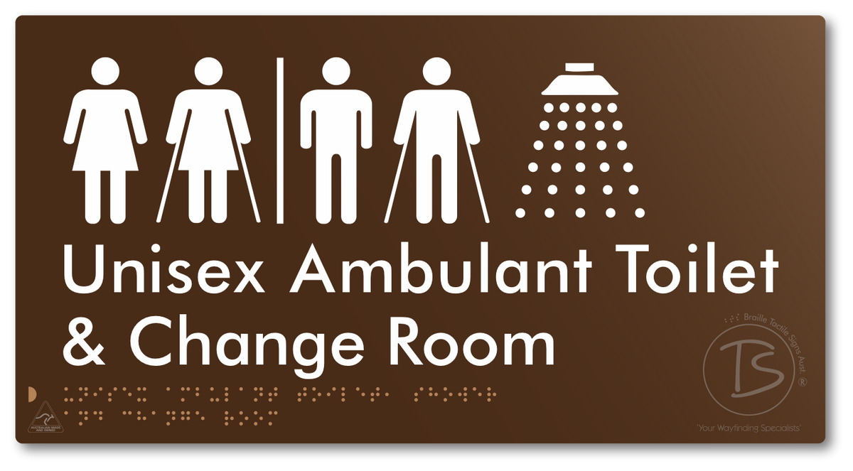 Unisex Ambulant Toilet, Shower & Change Room with Air Lock