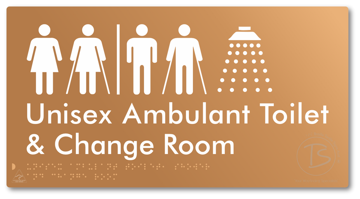 Unisex Ambulant Toilet, Shower & Change Room with Air Lock