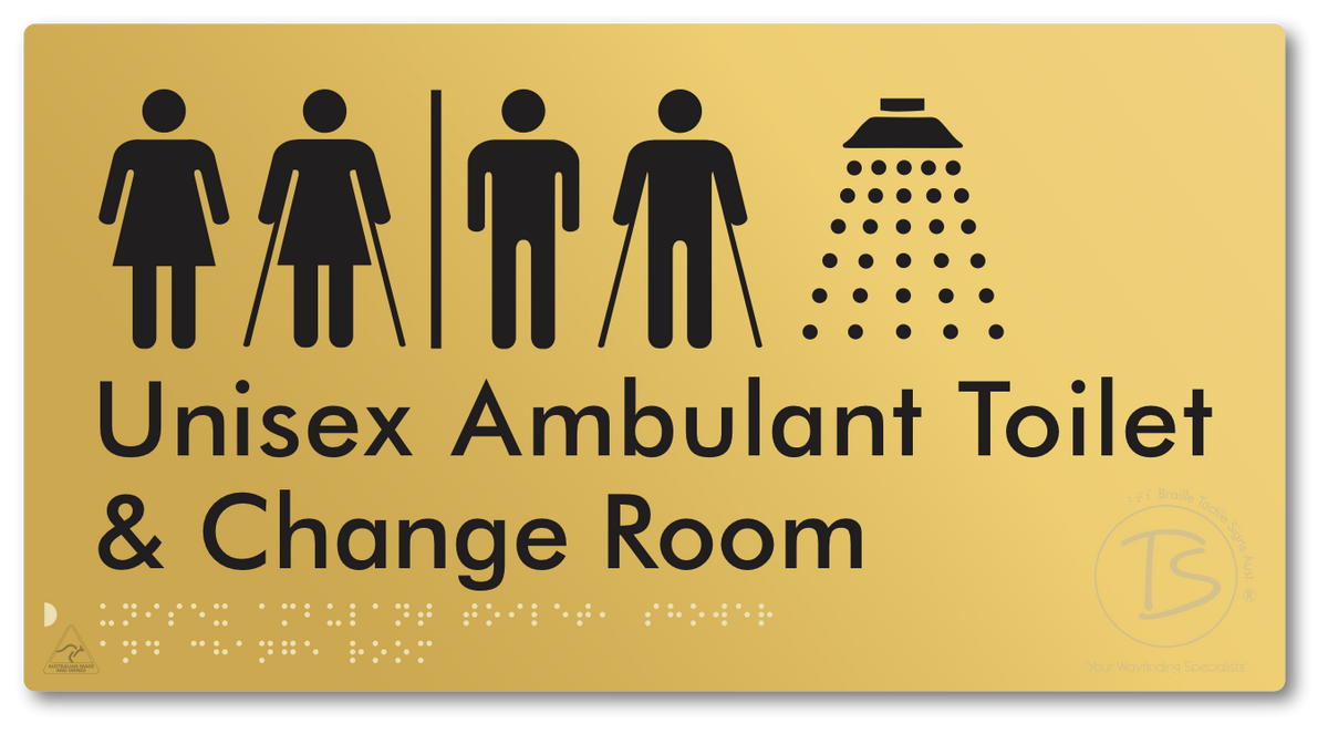 Unisex Ambulant Toilet, Shower & Change Room with Air Lock