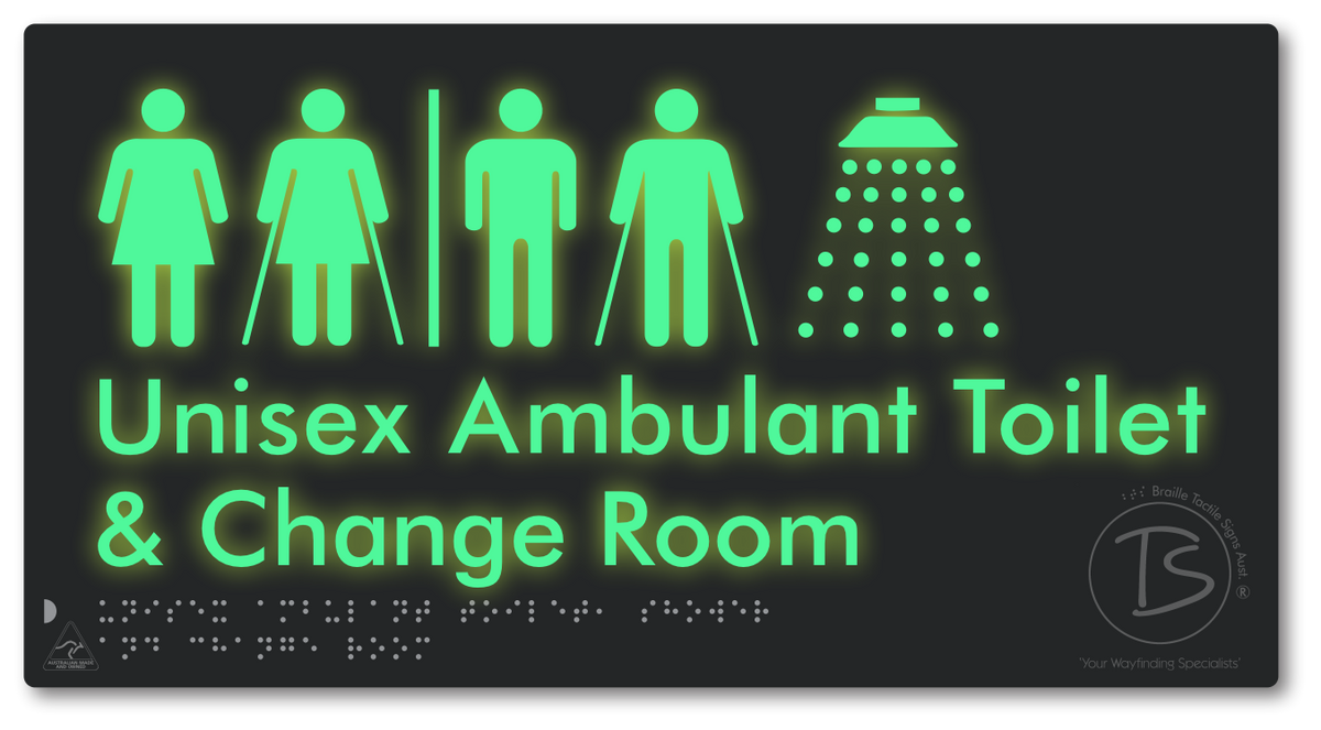 Unisex Ambulant Toilet, Shower & Change Room with Air Lock