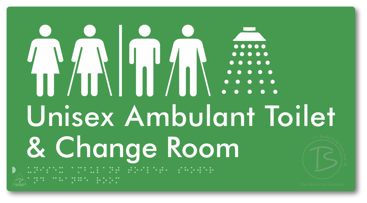 Unisex Ambulant Toilet, Shower & Change Room with Air Lock