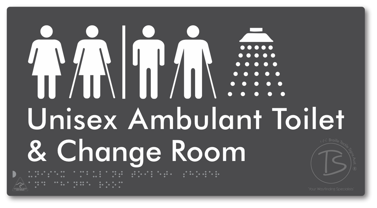 Unisex Ambulant Toilet, Shower & Change Room with Air Lock