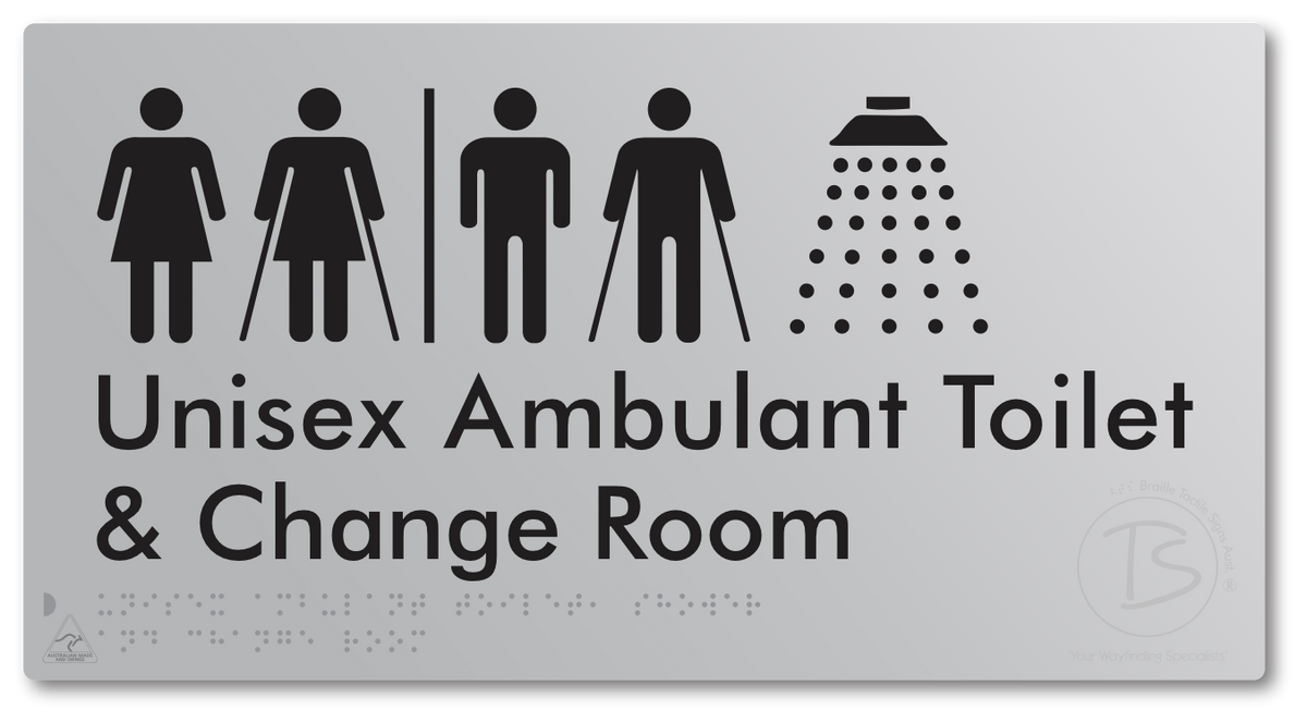 Unisex Ambulant Toilet, Shower & Change Room with Air Lock
