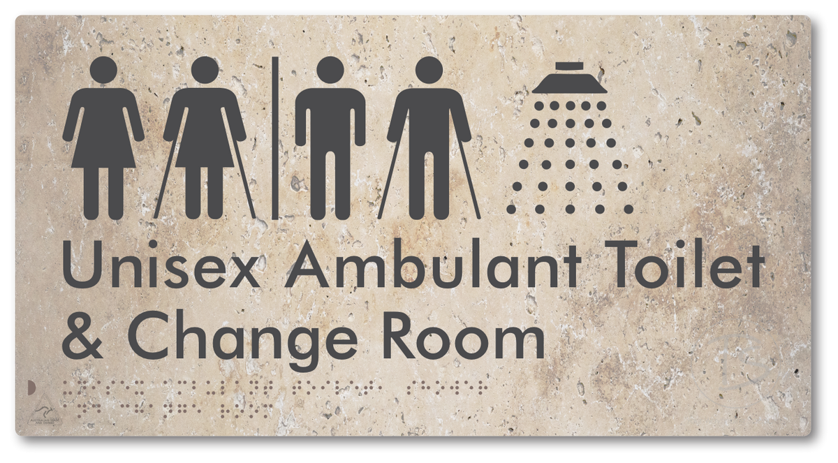 Unisex Ambulant Toilet, Shower & Change Room with Air Lock