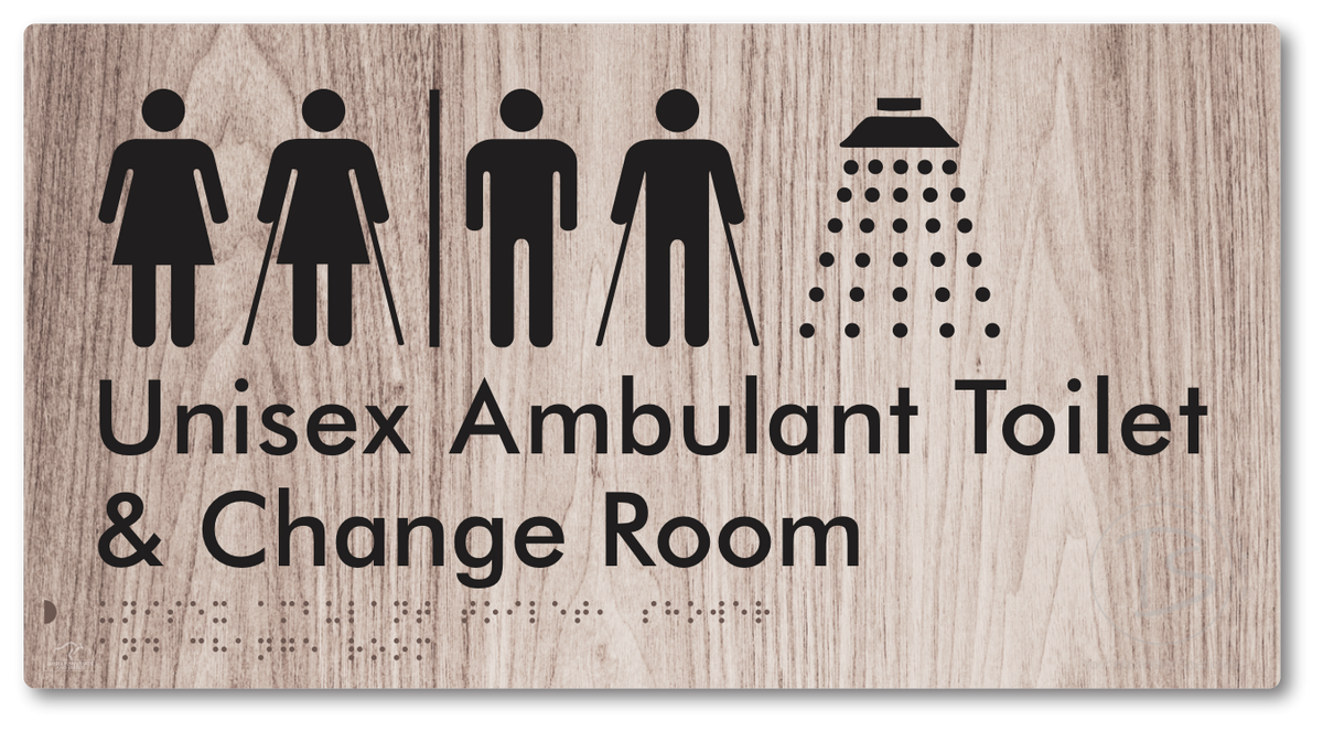 Unisex Ambulant Toilet, Shower & Change Room with Air Lock
