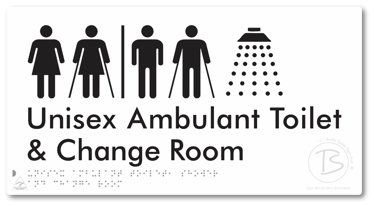 Unisex Ambulant Toilet, Shower & Change Room with Air Lock