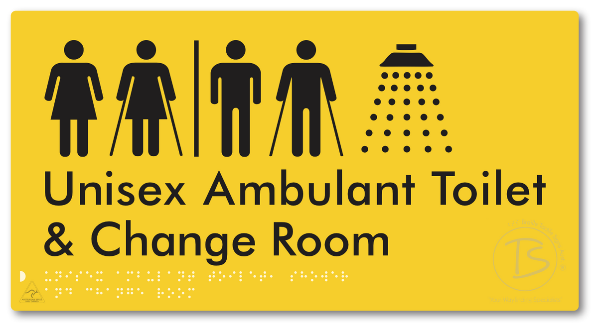 Unisex Ambulant Toilet, Shower & Change Room with Air Lock