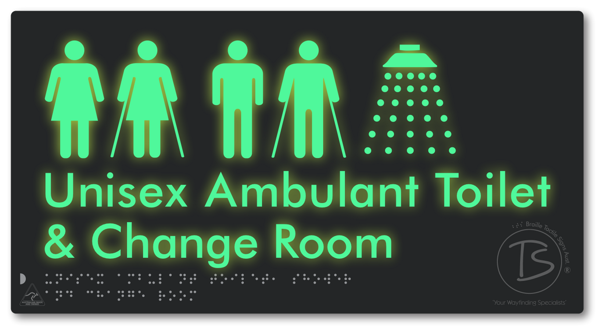 Unisex Ambulant Toilet, Shower & Change Room