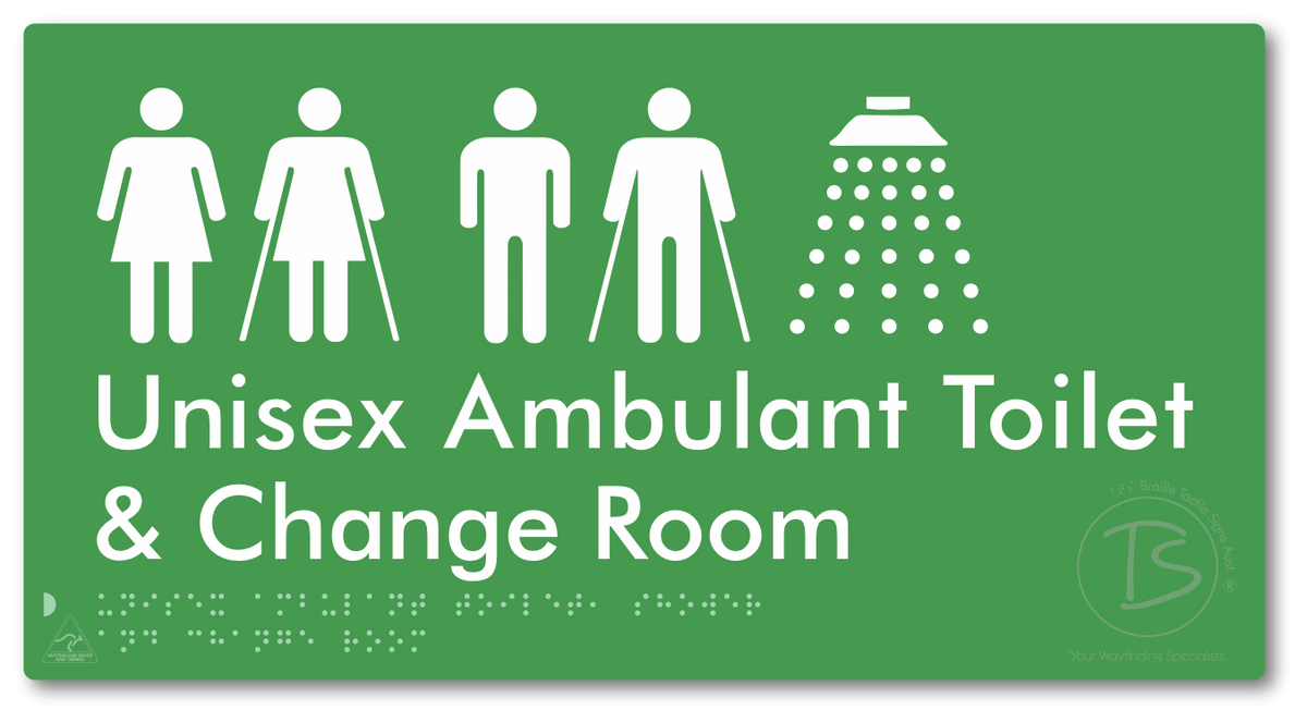 Unisex Ambulant Toilet, Shower & Change Room