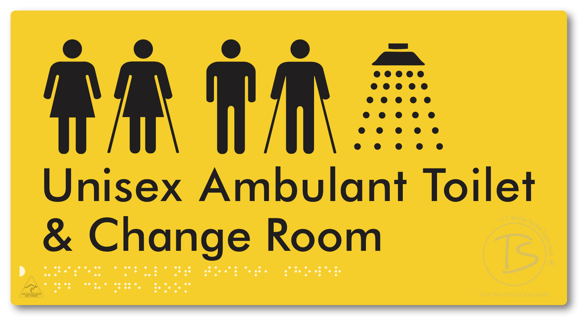 Unisex Ambulant Toilet, Shower & Change Room