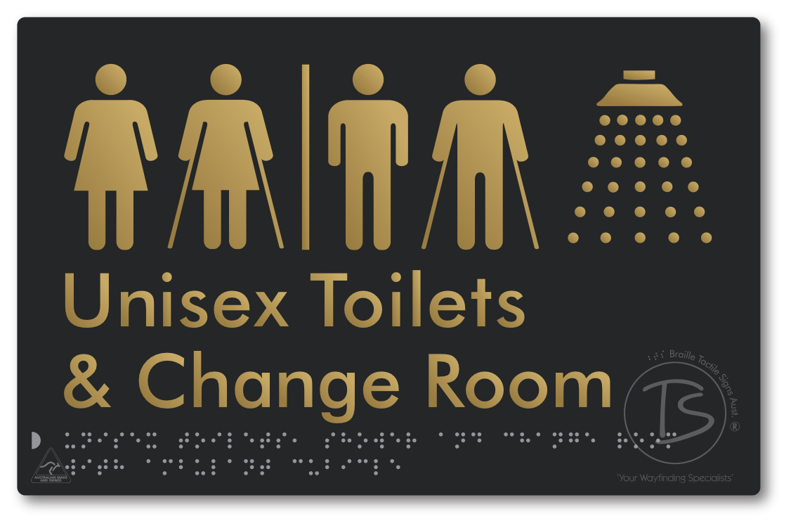 Unisex Ambulant Toilets, Shower & Change Room with Air Lock