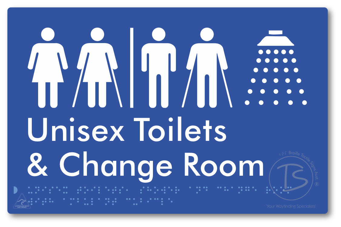 Unisex Ambulant Toilets, Shower & Change Room with Air Lock