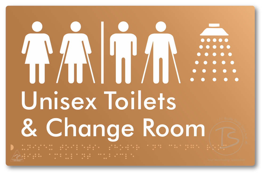 Unisex Ambulant Toilets, Shower & Change Room with Air Lock