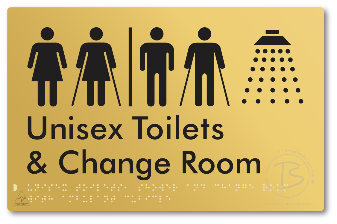 Unisex Ambulant Toilets, Shower & Change Room with Air Lock