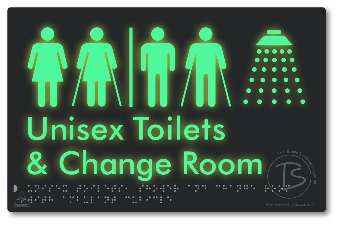 Unisex Ambulant Toilets, Shower & Change Room with Air Lock