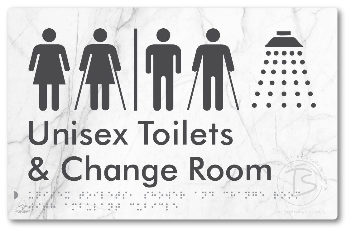 Unisex Ambulant Toilets, Shower & Change Room with Air Lock